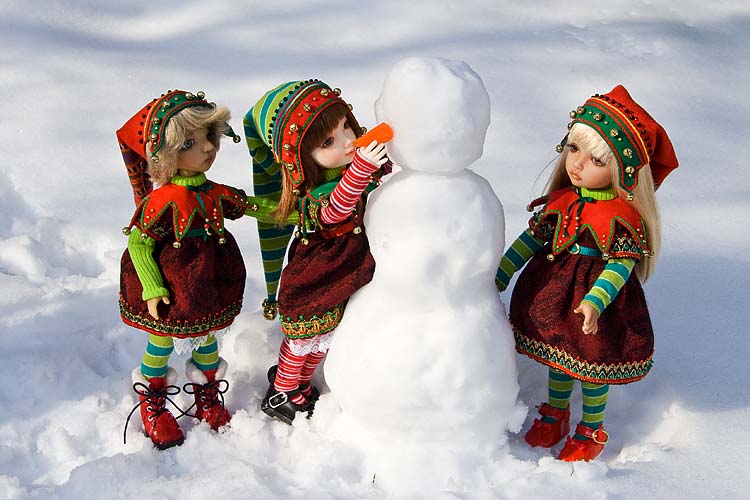 Making a Snowman